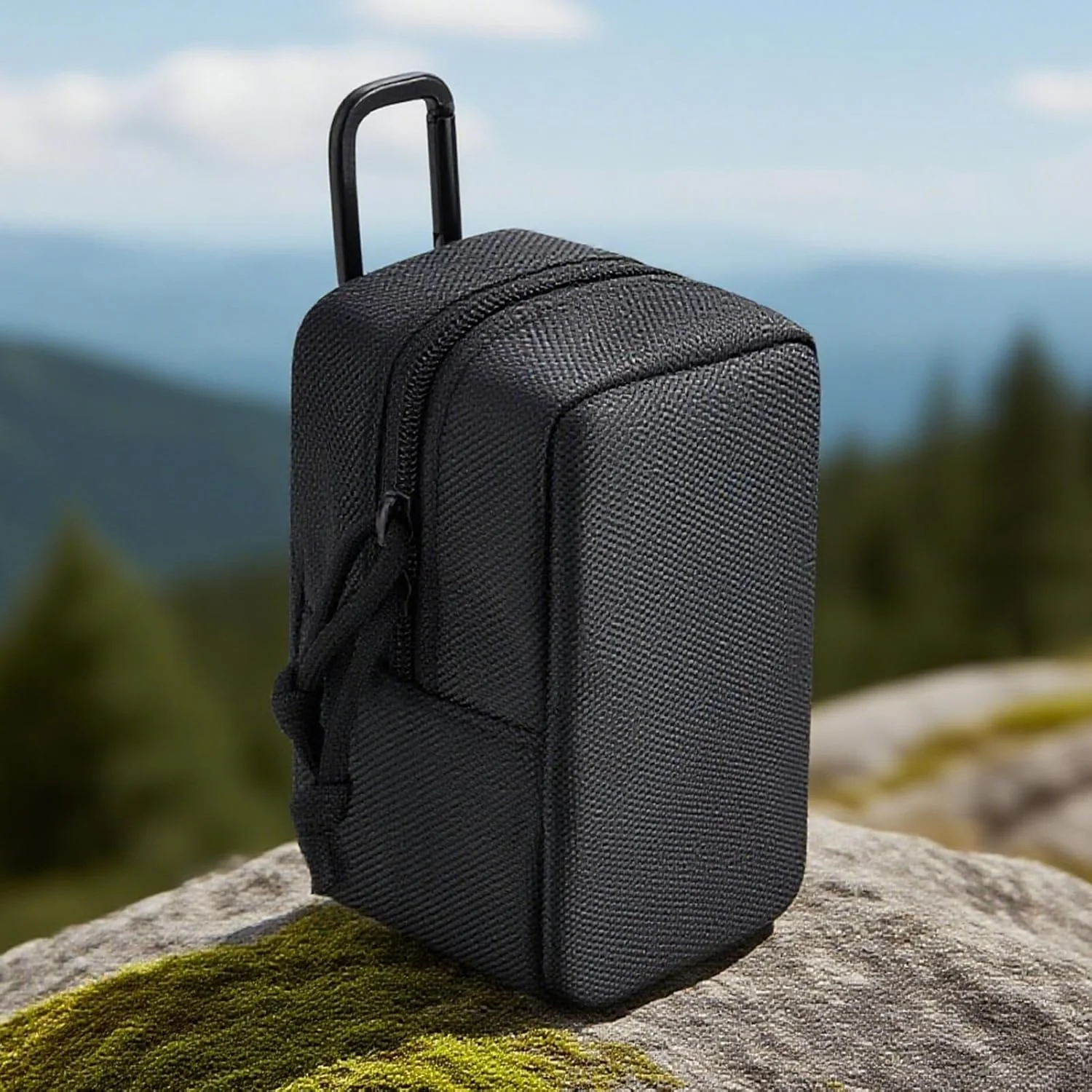 کیف تک چشمی - کیف محافظ - کیف نگهداری ضد ضربه با گیره برای مسافرت، کوله گردی، ماهیگیری، تماشای حیات وحش، تماشای پرندگان، کمپینگ، پیاده روی و کوهنوردی