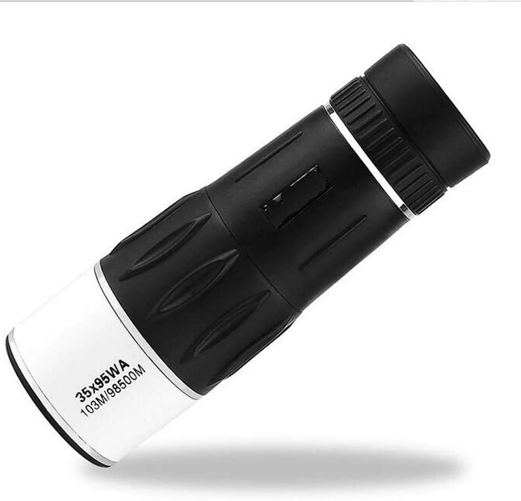 دوربین دوچشمی قابل حمل KANBUN با بزرگنمایی بالا 35X95 تلسکوپ تک چشمی برای تماشای پرندگان، پیاده روی و کنسرت ها 35 برابر