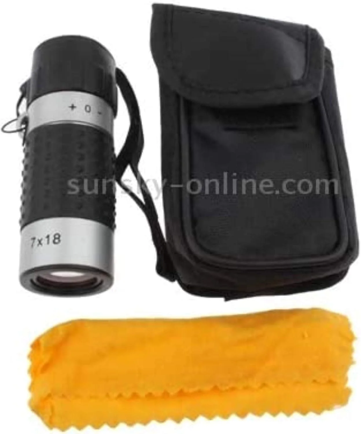 تلسکوپ تک چشمی قابل حمل KANBUN با بزرگنمایی 7x18mm به همراه بند دستی - مدل جدید