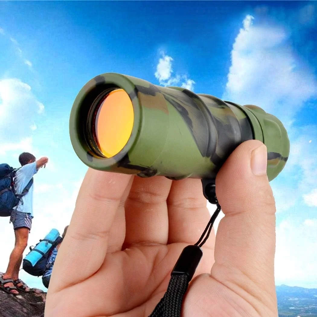 تلسکوپ تک چشمی زوم 8X21 کانبن، با کیفیت HD و مناسب برای تماشا، کمپینگ و پیاده روی