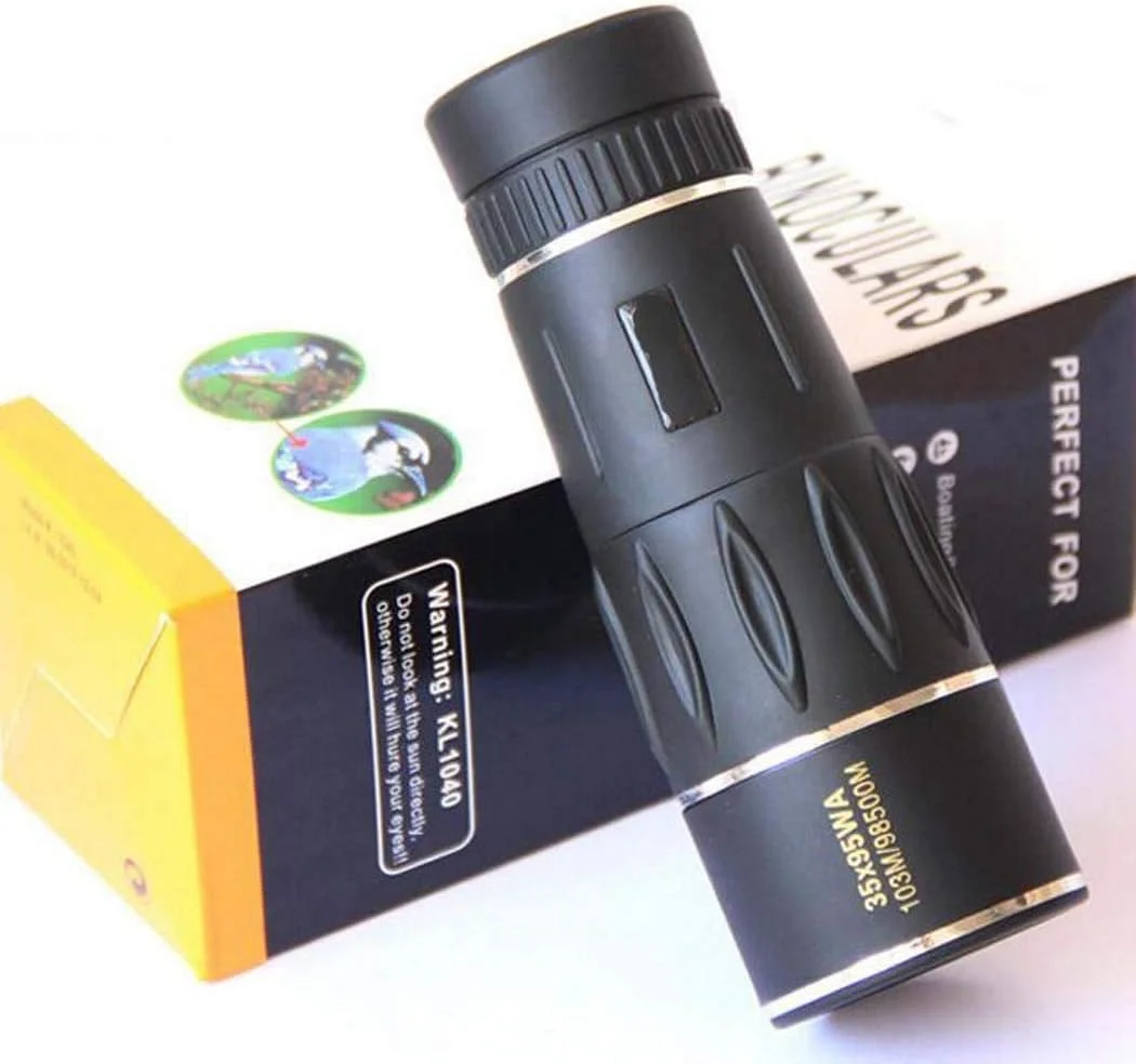 دوربین دوچشمی قابل حمل KANBUN با بزرگنمایی بالا 35X95 تلسکوپ تک چشمی برای تماشای پرندگان، پیاده روی و کنسرت ها 35 برابر