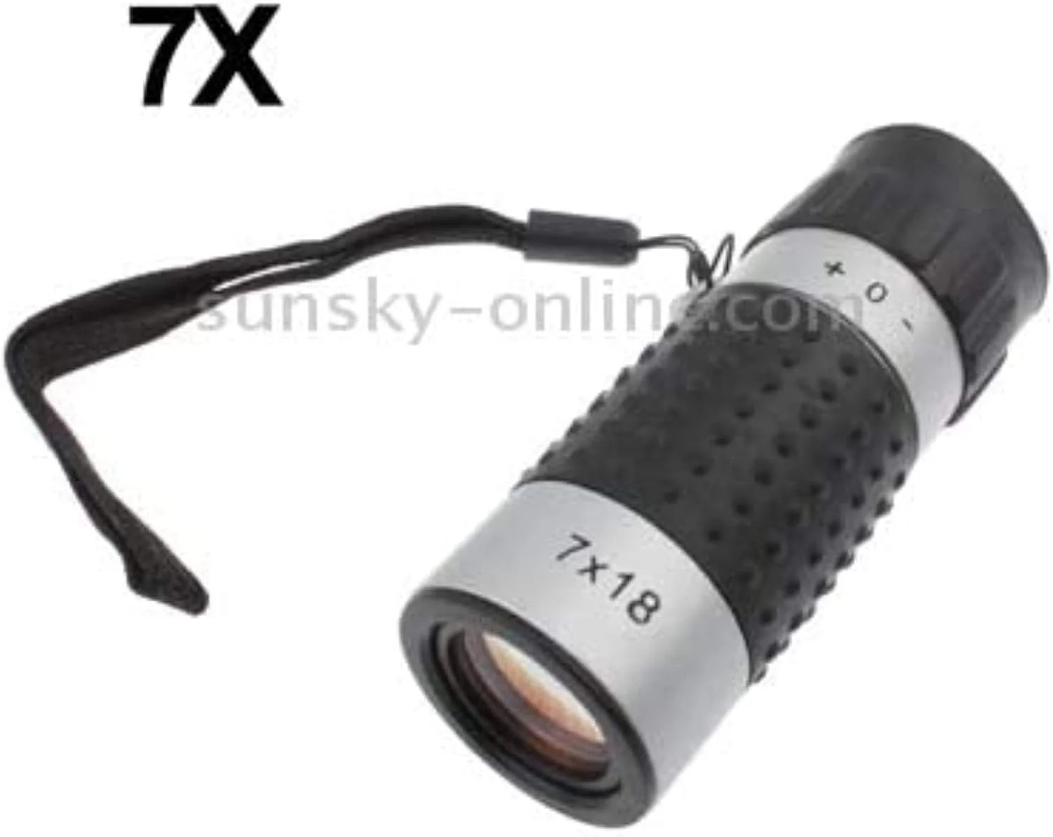 تلسکوپ تک چشمی قابل حمل KANBUN با بزرگنمایی 7x18mm به همراه بند دستی - مدل جدید