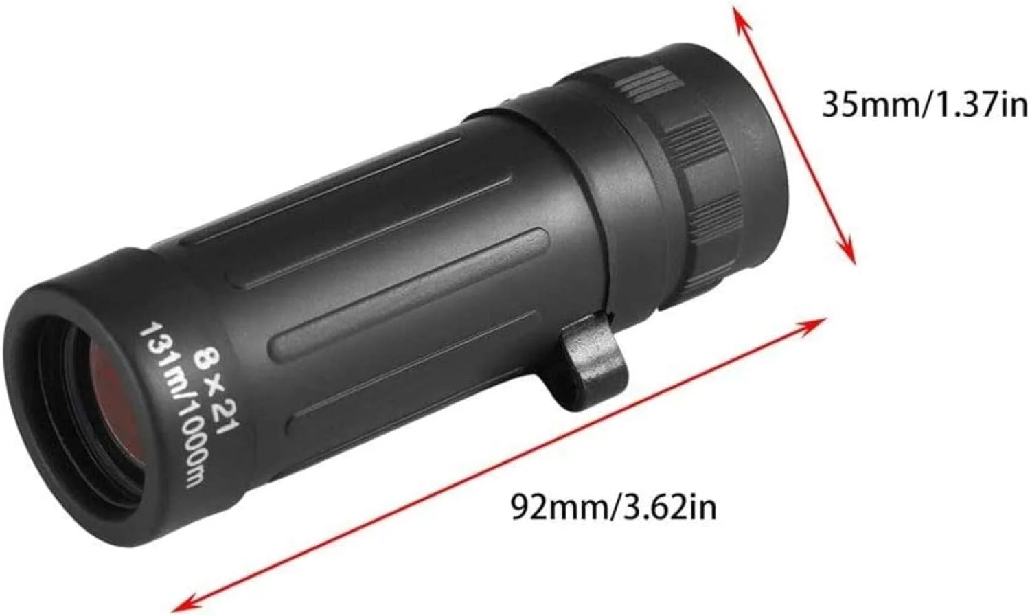 تلسکوپ تک چشمی قابل حمل KANBUN، تلسکوپ قدرتمند 8 در 21، تلسکوپ ورزشی کمپینگ، تلسکوپ دستی، تلسکوپ تک چشمی جمع و جور
