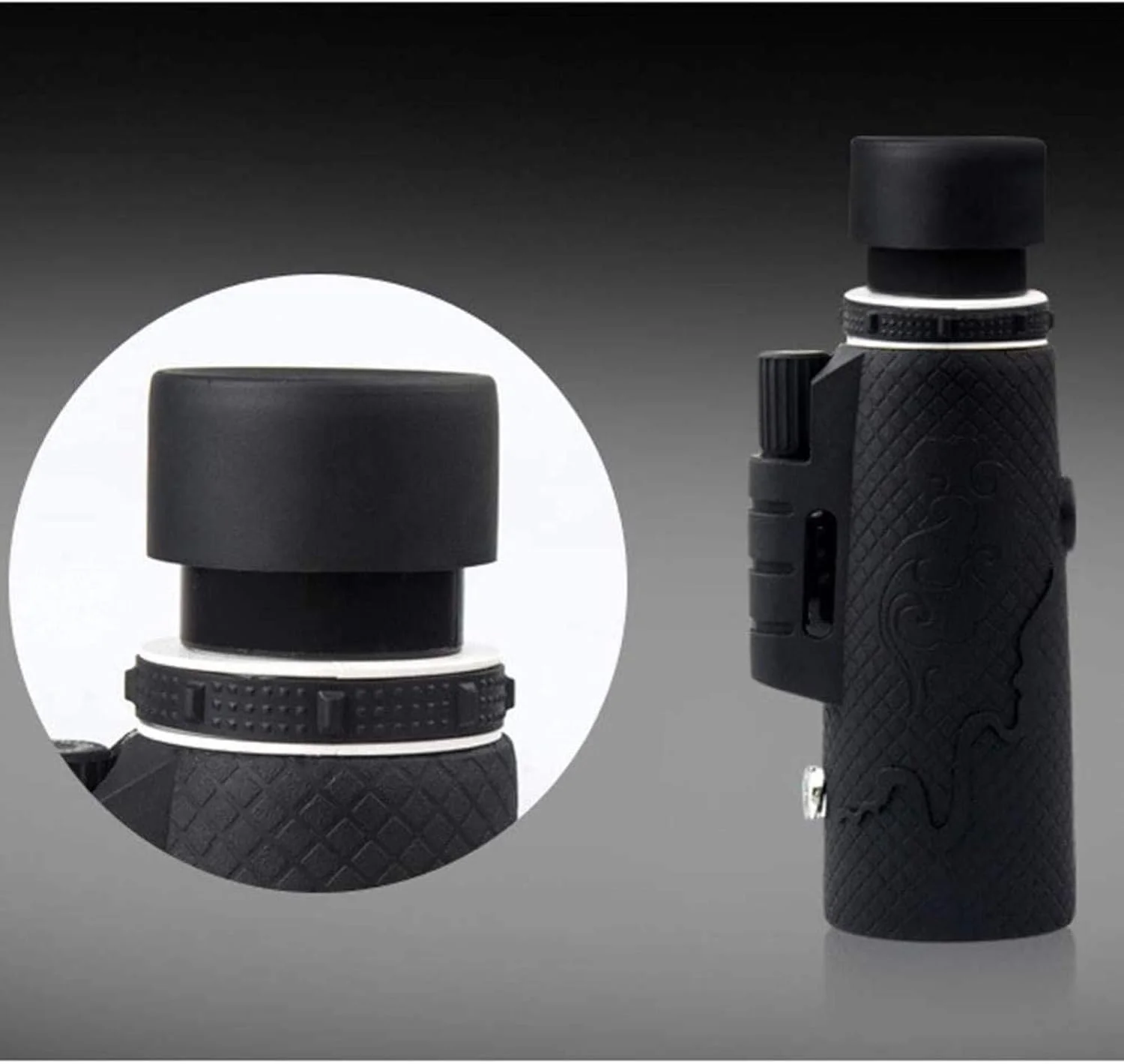 تلسکوپ تک چشمی قدرتمند 20x60 KANBUN، تک چشمی فشرده با منشور BAK4 به همراه قطب نما، آداپتور تلفن هوشمند و سه پایه