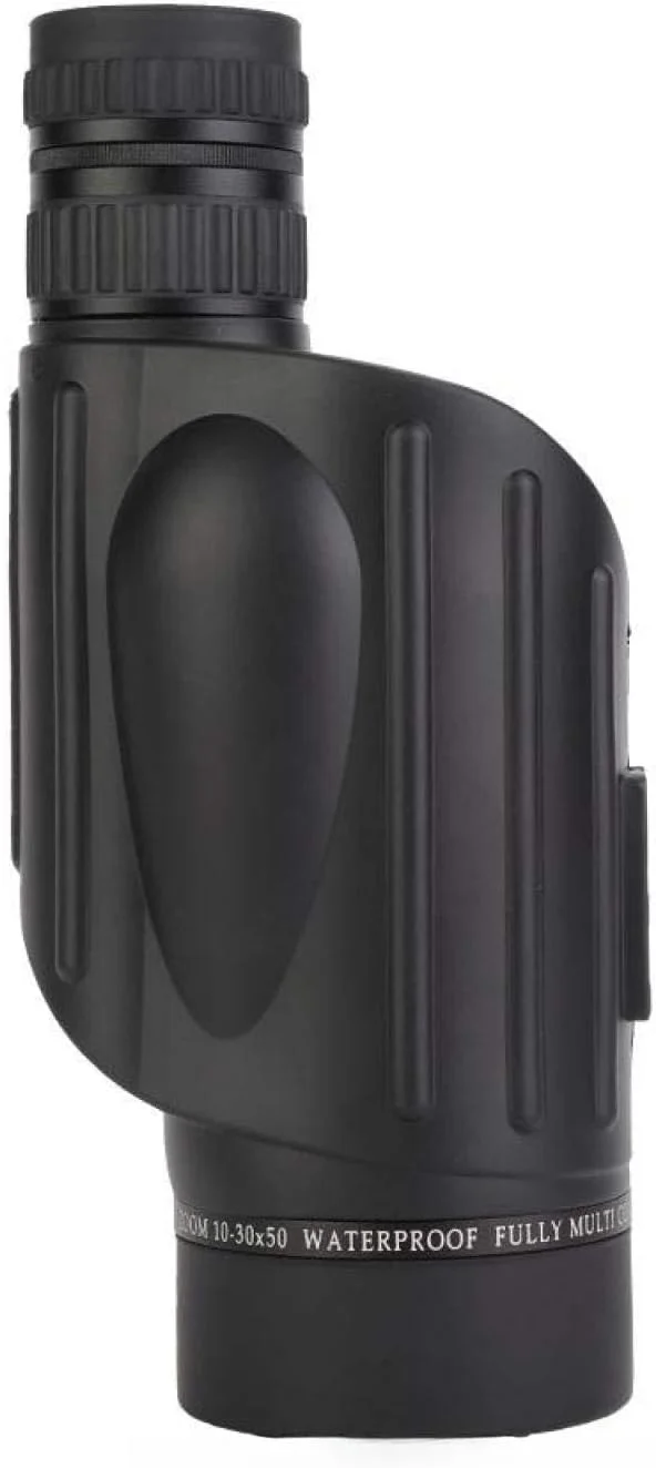 تلسکوپ تک چشمی با منشور پل با کیفیت بالا، میدان دید وسیع 342 فوتی برای ورزش های فضای باز و رصد ستارگان (استاندارد 50x30-10 + سه پایه G25)