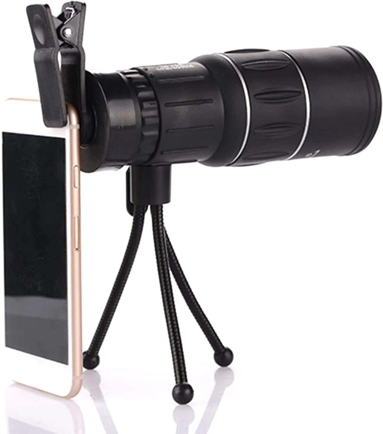 تلسکوپ تک چشمی 16x52 با قابلیت زوم و فوکوس دوگانه برای تماشای پرندگان، حیات وحش، کمپینگ، پیاده روی، گردشگری و محافظت