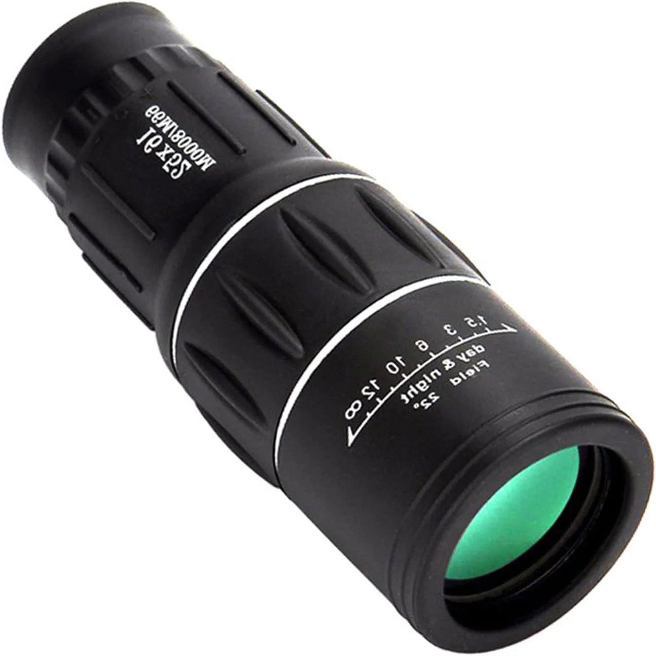 تلسکوپ تک چشمی 16x52 با قابلیت زوم و فوکوس دوگانه برای تماشای پرندگان، حیات وحش، کمپینگ، پیاده روی، گردشگری و محافظت