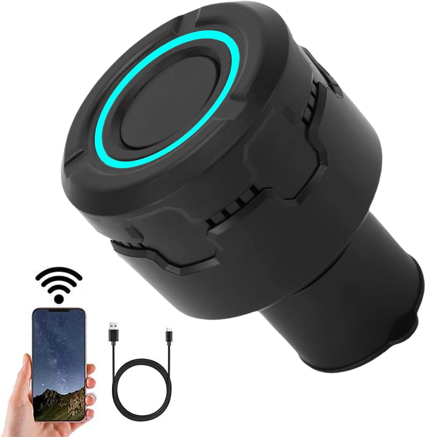 چشمی دوربین تلسکوپ وای فای، چشمی الکترونیکی بی سیم با آداپتور 1.25 اینچی برای عکاسی نجومی و تماشای پرندگان