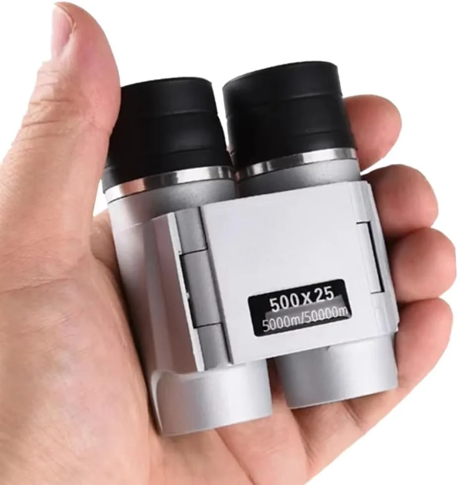 تلسکوپ 500x25 با فوکوس خودکار، دوربین دوچشمی قدرتمند، برد بلند، حرفه ای، قابل حمل، HD و ضد آب برای استفاده در فضای باز