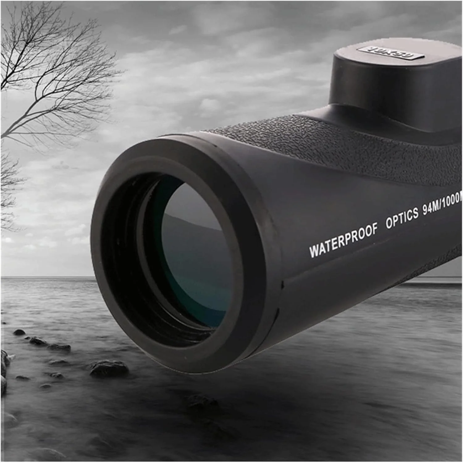 تلسکوپ تک چشمی ضدآب 10x50 با عدسی چشمی بزرگ، قدرت بالا، وضوح بالا، قابل حمل برای فضای باز