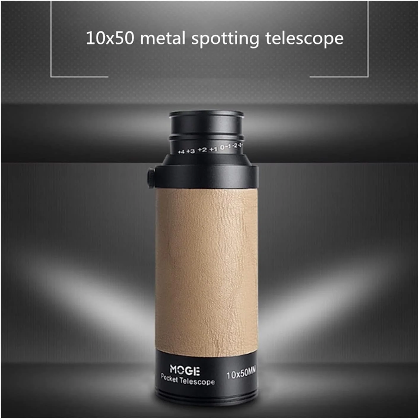 تلسکوپ تک چشمی کششی ضدآب قدرتمند 10X50 HD حرفه ای برای شکار و کمپینگ
