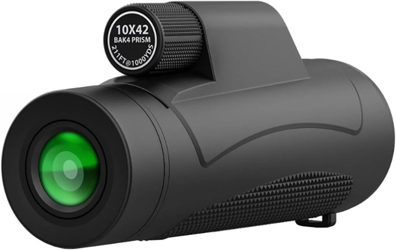 تک چشمی 10x42، دوربین تک چشمی مسافرتی فضای باز، دوربین دوچشمی حرفه ای HD با قدرت بالا