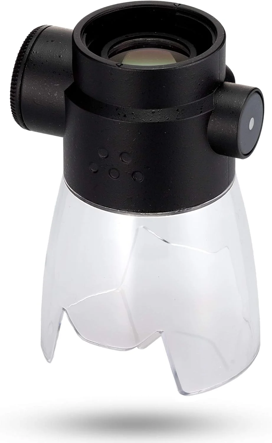 پایه ماکرو تک چشمی PENTAX V-MS1 با نور LED برای PENTAX VM6X21. با اتصال به تک چشمی، می توانید از آن به عنوان میکروسکوپ با بزرگنمایی 18 برابر استفاده کنید - ایده آل برای مشاهده جزئیات میکروسکوپی