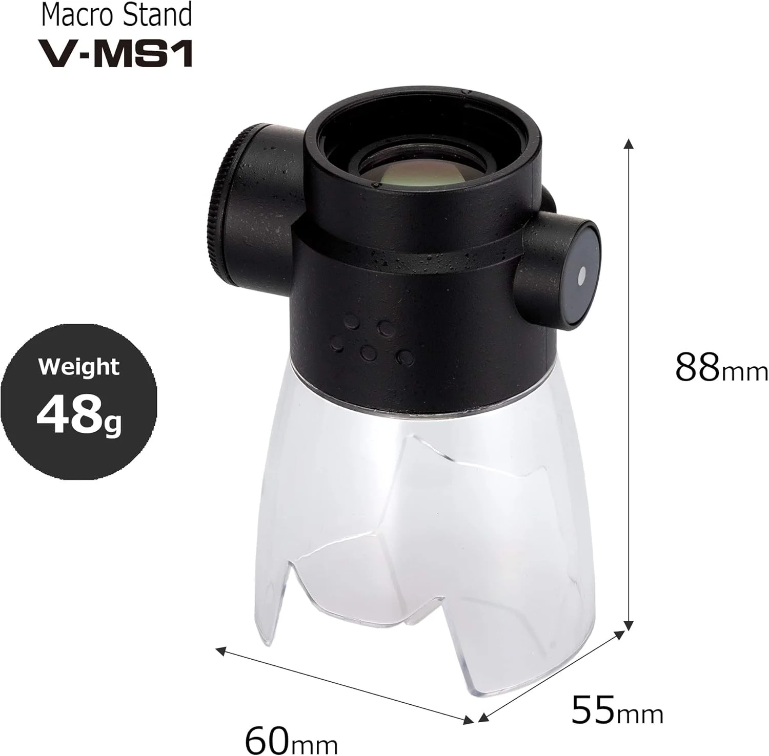 پایه ماکرو تک چشمی PENTAX V-MS1 با نور LED برای PENTAX VM6X21. با اتصال به تک چشمی، می توانید از آن به عنوان میکروسکوپ با بزرگنمایی 18 برابر استفاده کنید - ایده آل برای مشاهده جزئیات میکروسکوپی پایه ماکرو تک چشمی PENTAX V-MS1 با نور LED برای PENTAX VM6X21. با اتصال به تک چشمی، می توانید از آن به عنوان میکروسکوپ با بزرگنمایی 18 برابر استفاده کنید - ایده آل برای مشاهده جزئیات میکروسکوپی