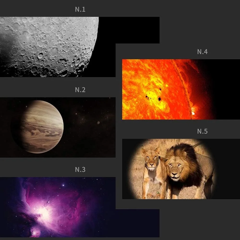 تلسکوپ GaRcan برای کودکان و مبتدیان، دهانه شفاف 60 میلی‌متری، فاصله کانونی 700 میلی‌متری، تلسکوپ کودکان برای کاوش ماه، تماشای پرندگان، نجومی، حرفه‌ای