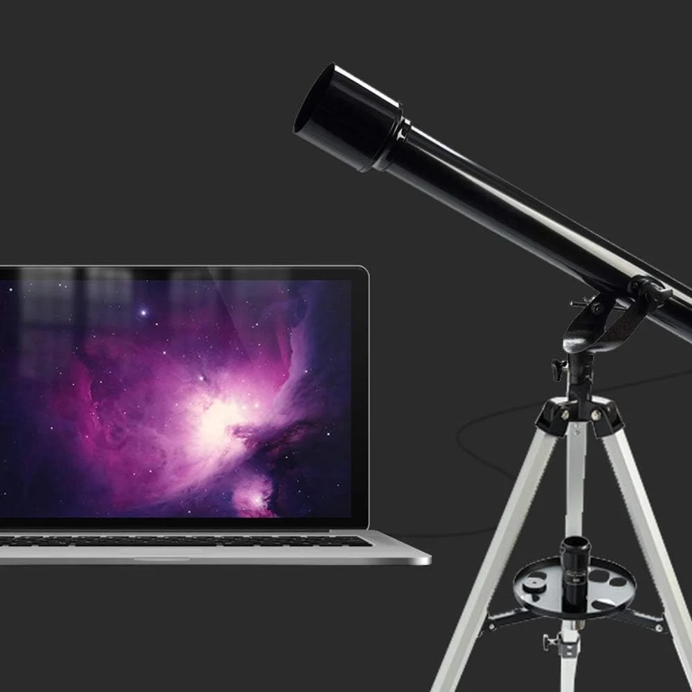 تلسکوپ GaRcan برای کودکان و مبتدیان، دهانه شفاف 60 میلی‌متری، فاصله کانونی 700 میلی‌متری، تلسکوپ کودکان برای کاوش ماه، تماشای پرندگان، نجومی، حرفه‌ای