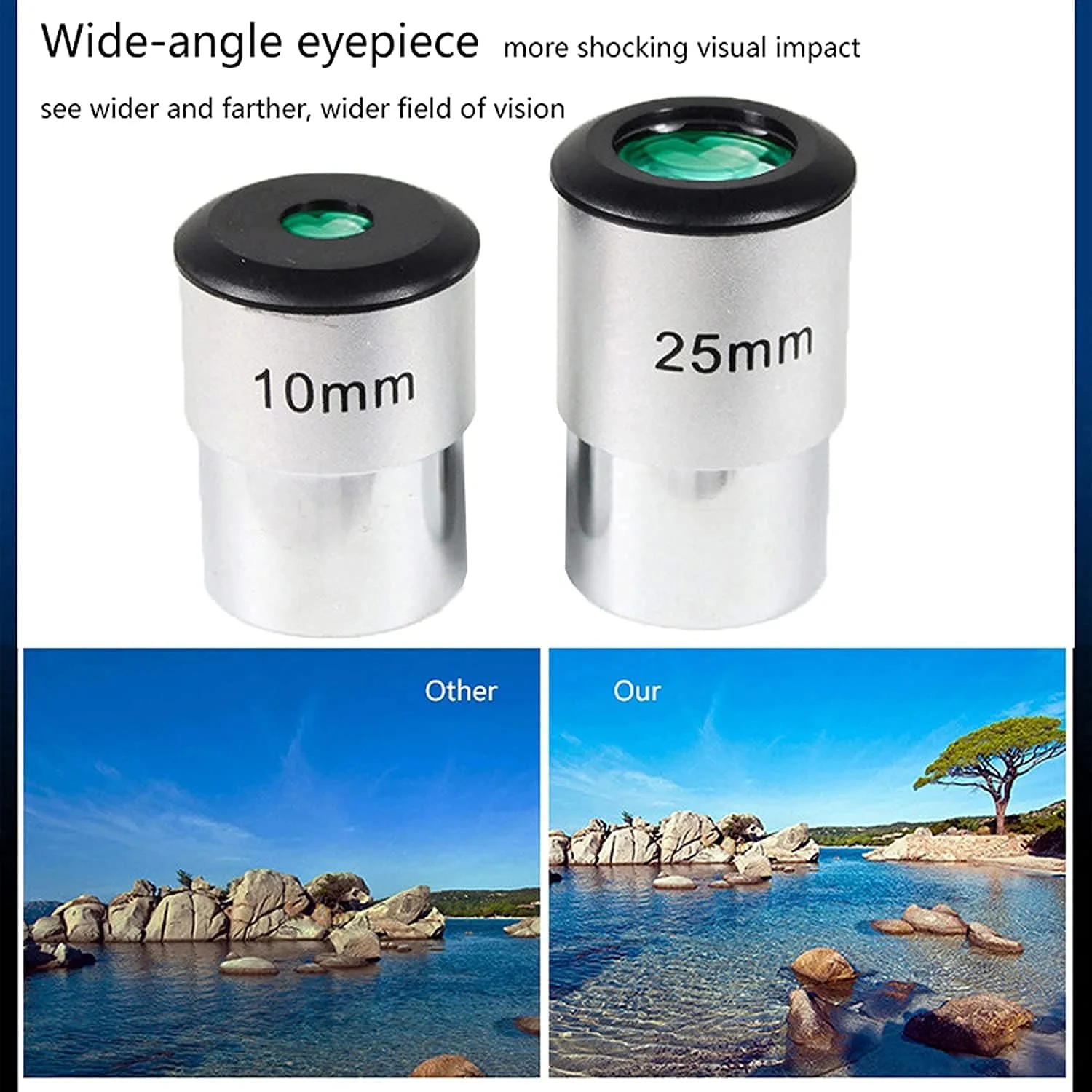 تلسکوپ های نجومی قابل حمل با دهانه 70 میلی متری و فاصله کانونی 400 میلی متری برای مشاهده ماه به همراه کیف حمل