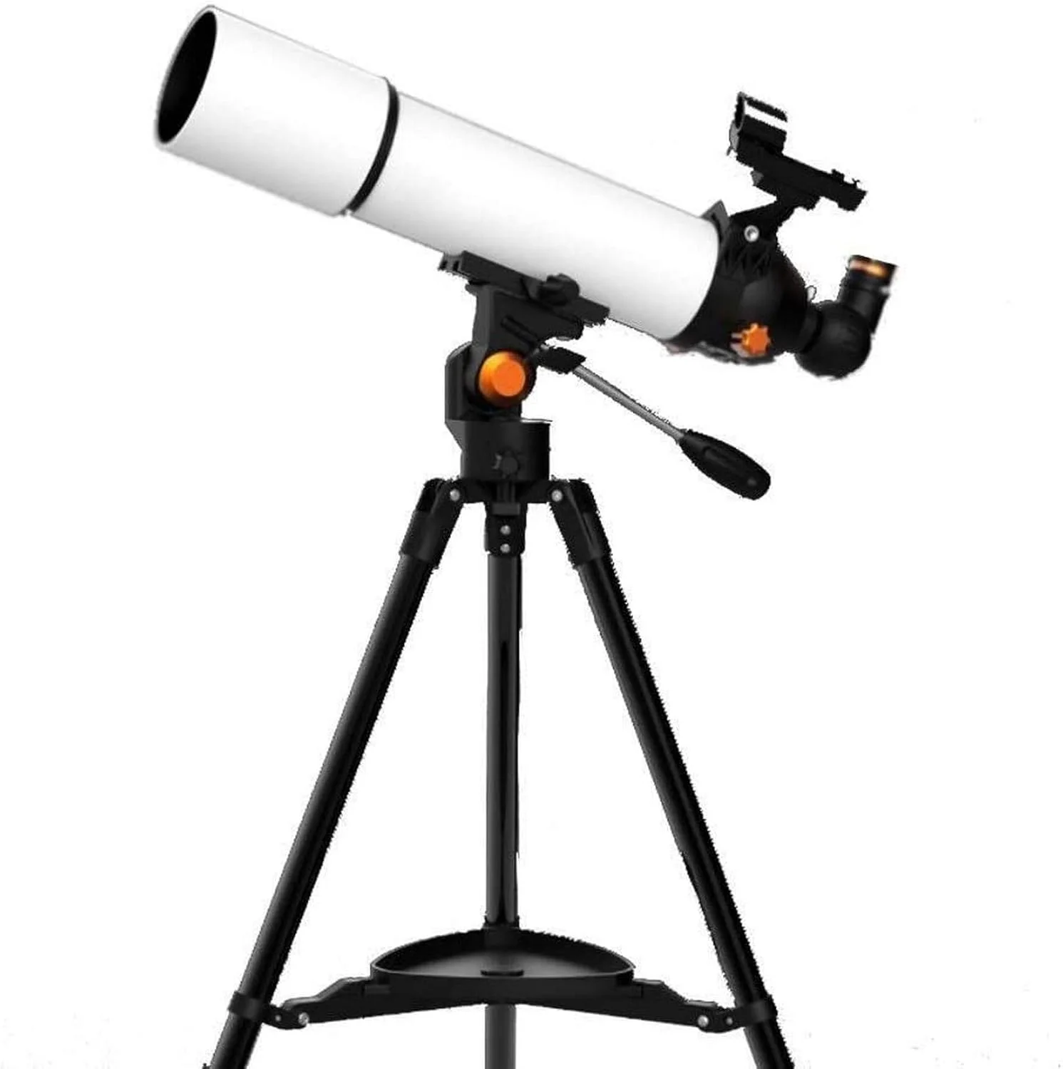 تلسکوپ شکستنی 80 میلی‌متری LSLYTQ با سه‌پایه قابل تنظیم و آداپتور تلفن هوشمند، برای تماشای ستارگان