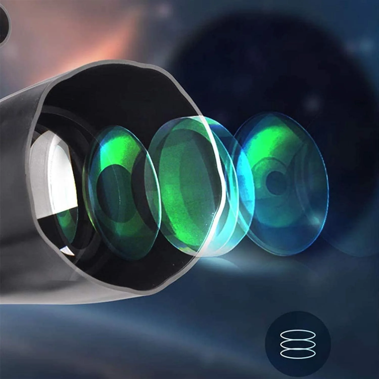 تلسکوپ LSLYTQ تلسکوپ های انکساری نجومی با دیافراگم 70 میلی متری برای بزرگسالان، تلسکوپ لنز منشوری برای نجوم با کوله پشتی و سه پایه برای رصد ماه و سیاره