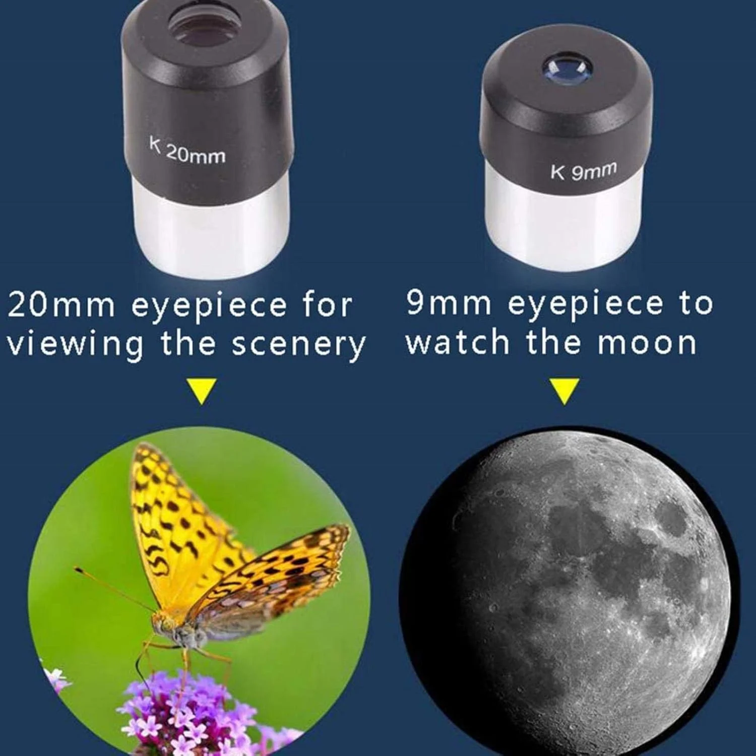 تلسکوپ LSLYTQ برای بزرگسالان، دهانه 70 میلی‌متری، تلسکوپ برای مبتدیان، اپتیک کاملاً چندلایه