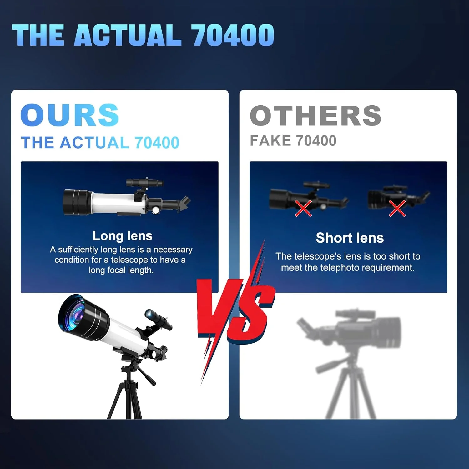 تلسکوپ، تلسکوپ با دیافراگم 70 میلیمتری و فاصله کانونی 400 میلیمتری برای مبتدیان نجوم با سهپایه نصب AZ، آداپتور تلفن و کیف حمل، مناسب برای همه تلسکوپ، تلسکوپ با دیافراگم 70 میلیمتری و فاصله کانونی 400 میلیمتری برای مبتدیان نجوم با سهپایه نصب AZ، آداپتور تلفن و کیف حمل، مناسب برای همه