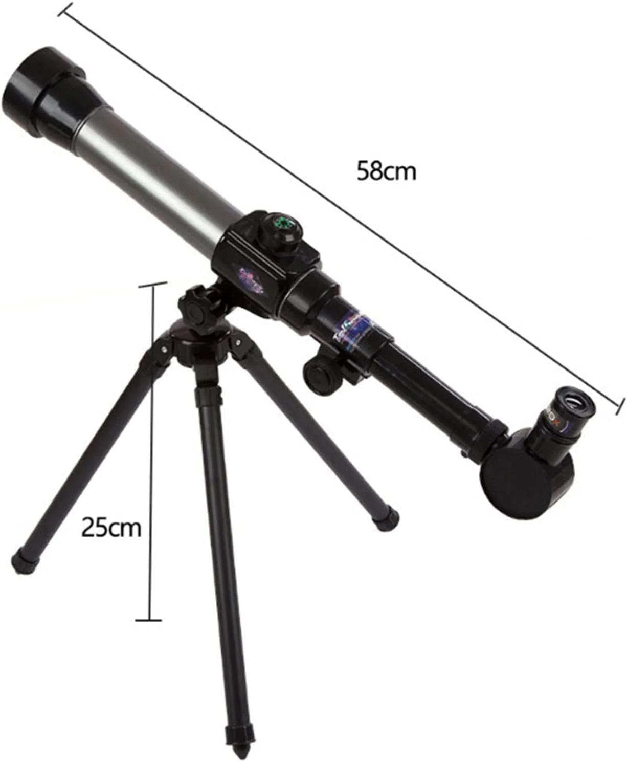 تلسکوپ برای بزرگسالان و کودکان، تلسکوپ مسافرتی قابل حمل، تلسکوپ های شکستنی برای مبتدیان نجوم، هدیه نجومی برای کودکان برای کاوش در ماه و سیارات
