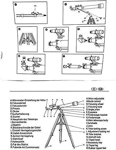 تلسکوپ LSLYTQ، تلسکوپ های شکستنی با زوم 675X، تلسکوپ فضایی تک چشمی فضای باز با سه پایه قابل حمل، محدوده تشخیص 900/60M، تلسکوپ ایده آل برای مبتدیان تلسکوپ LSLYTQ، تلسکوپ های شکستنی با زوم 675X، تلسکوپ فضایی تک چشمی فضای باز با سه پایه قابل حمل، محدوده تشخیص 900/60M، تلسکوپ ایده آل برای مبتدیان