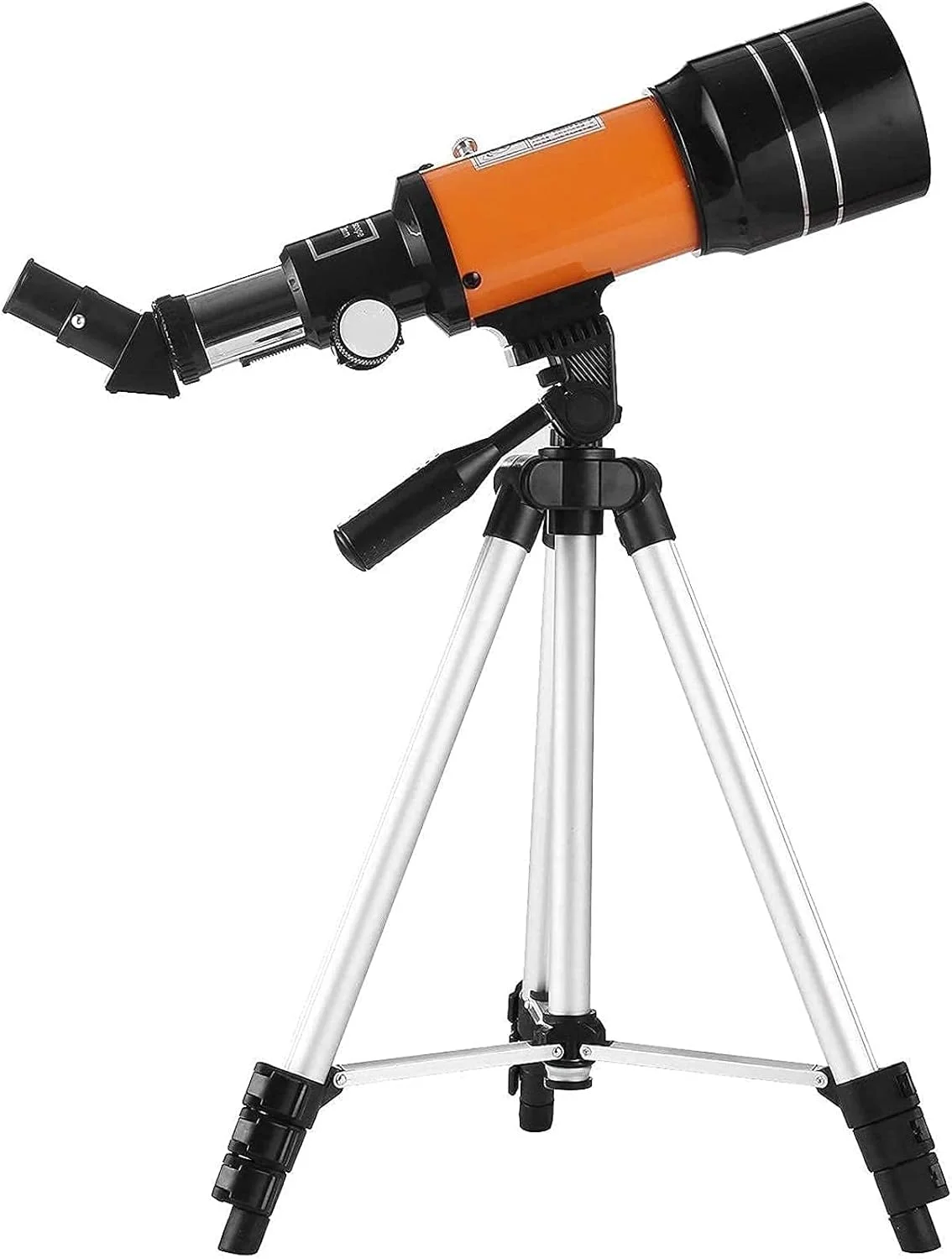 تلسکوپ تک چشمی LSLYTQ با بزرگنمایی 150X، تلسکوپ شکستنی نجومی 70 میلی‌متری با سه پایه 5×24، فیلتر ماه و لنز 3X A A