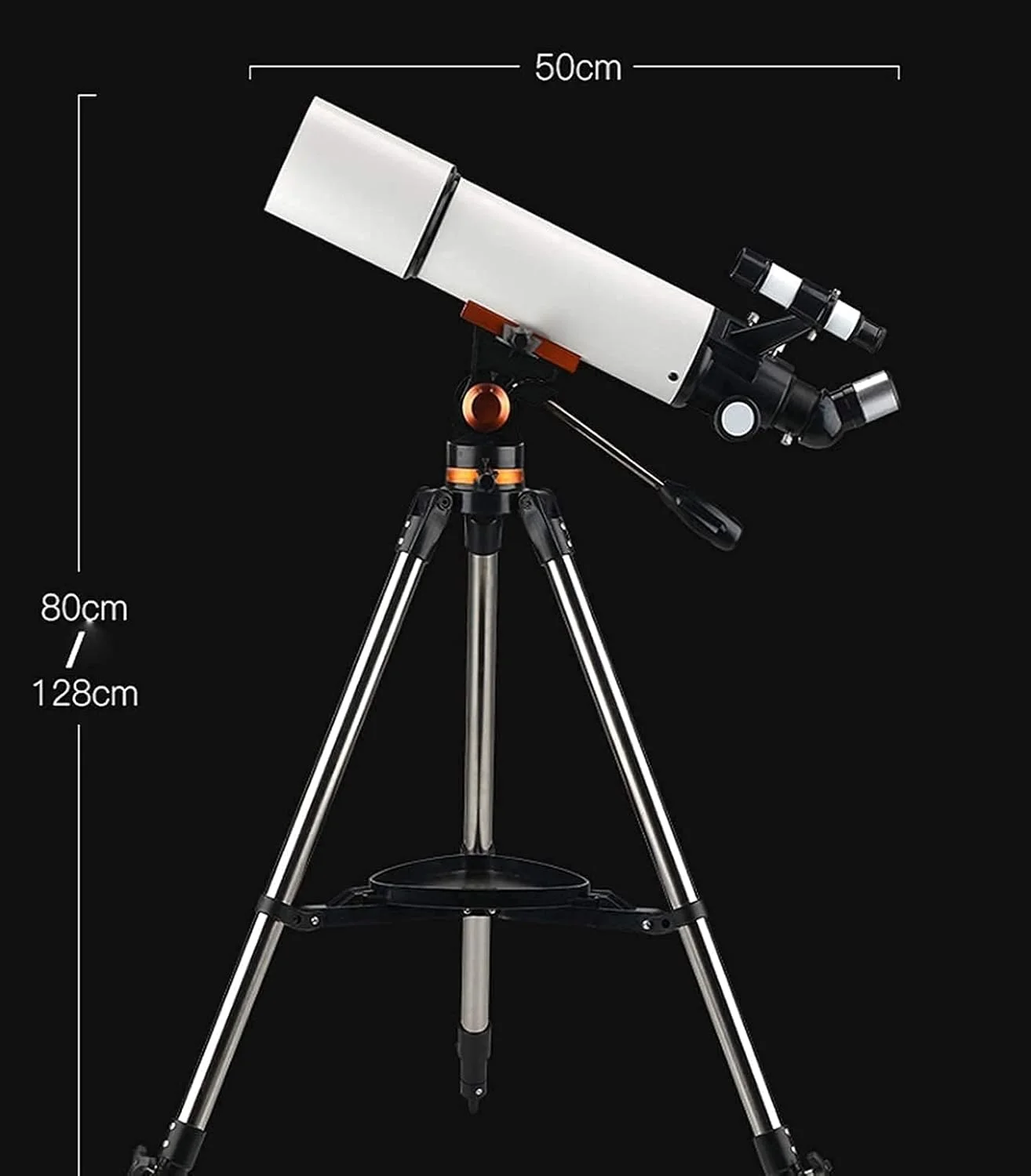 تلسکوپ نجومی شکستنی با پایه برای کودکان و مبتدیان - تلسکوپ مسافرتی با کیف حمل، آداپتور تلفن برای بزرگسالان تلسکوپ نجومی شکستنی با پایه برای کودکان و مبتدیان - تلسکوپ مسافرتی با کیف حمل، آداپتور تلفن برای بزرگسالان