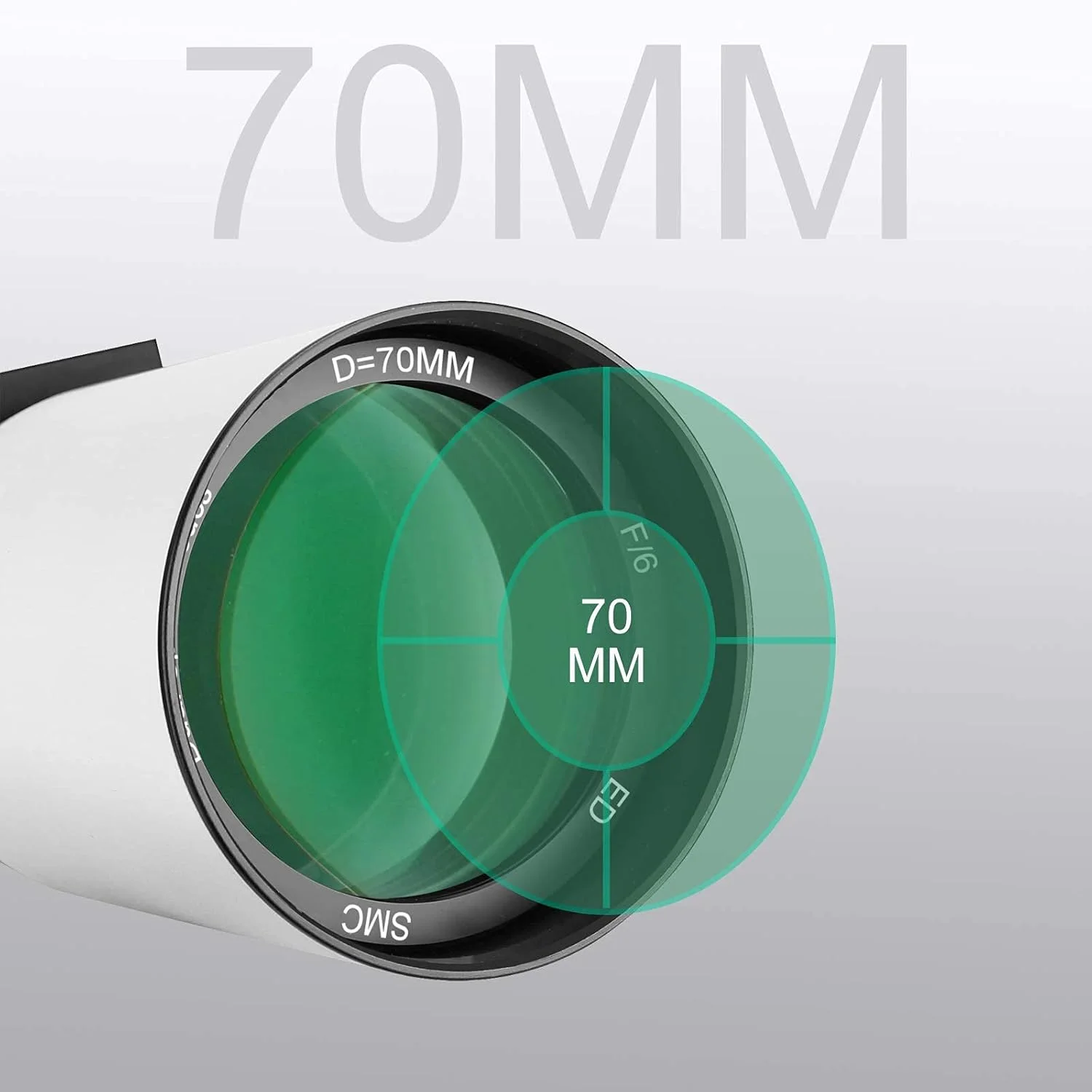 تلسکوپ SVBNOY SV503، شکست نور آکروماتیک پراکندگی بسیار کم ED 70 میلی‌متری OTA، همراه با لوله افزایش طول M42x0.75، کیت طول 5 میلی‌متر 10 میلی‌متر 15 میلی‌متر 20 میلی‌متر، برای عکاسی نجومی