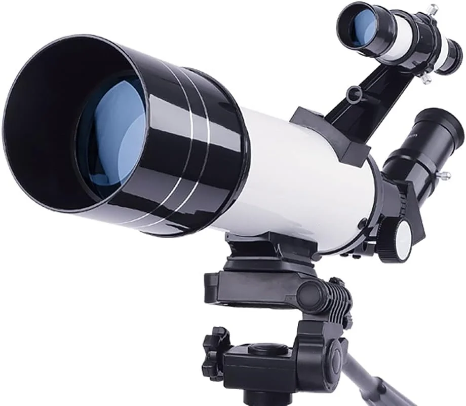 تلسکوپ قابل حمل برای تماشای پرندگان، دهانه 70 میلیمتری، تلسکوپهای انکساری 400 میلیمتری با آداپتور تلفن هوشمند و سهپایه قابل تنظیم تلسکوپ قابل حمل برای تماشای پرندگان، دهانه 70 میلیمتری، تلسکوپهای انکساری 400 میلیمتری با آداپتور تلفن هوشمند و سهپایه قابل تنظیم