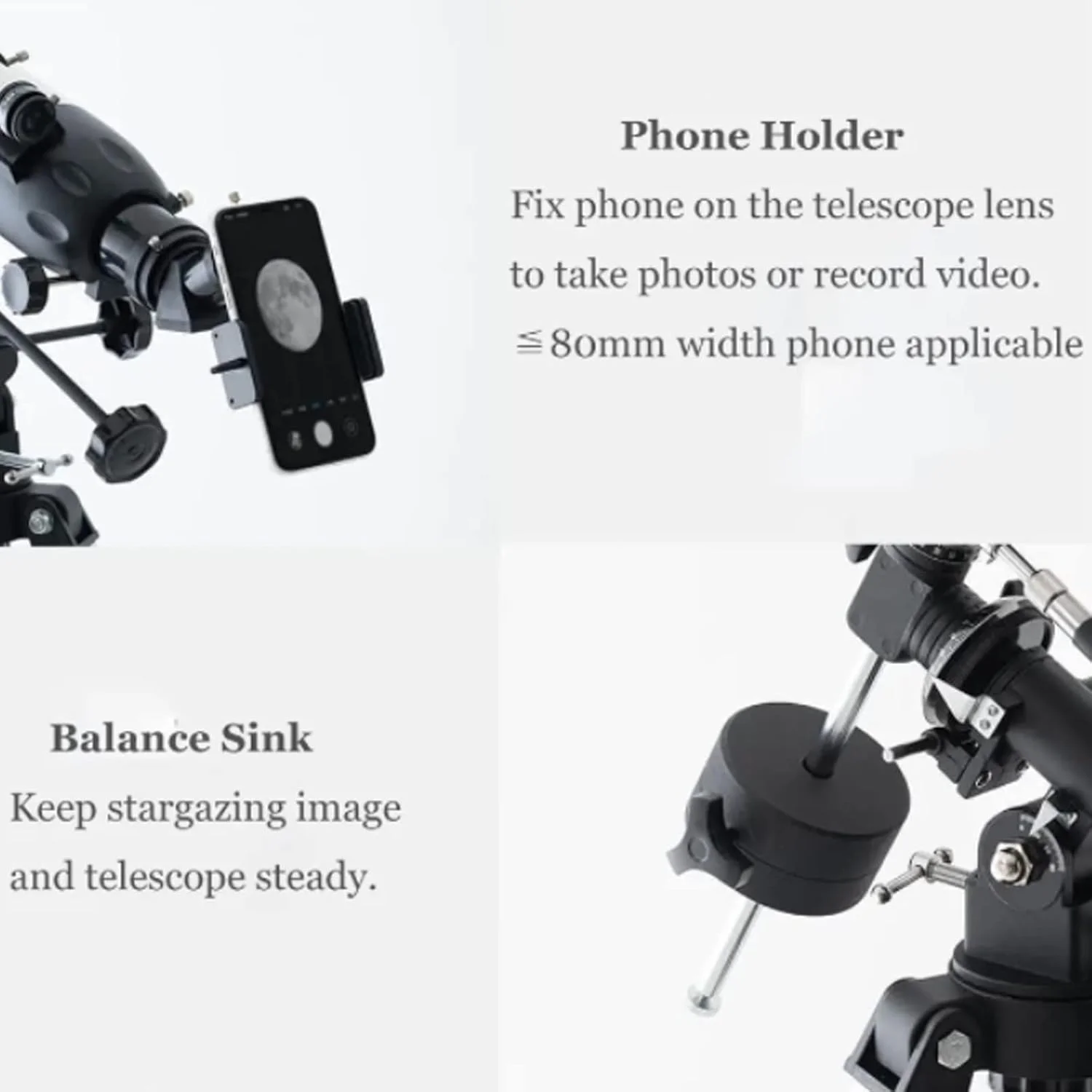 تلسکوپ با دهانه 90 میلیمتری و فاصله کانونی 600 میلیمتری، تلسکوپ شکستنی نجومی با کیفیت بالا به همراه سهپایه قابل تنظیم، تلسکوپ برای افراد مبتدی تلسکوپ با دهانه 90 میلیمتری و فاصله کانونی 600 میلیمتری، تلسکوپ شکستنی نجومی با کیفیت بالا به همراه سهپایه قابل تنظیم، تلسکوپ برای افراد مبتدی