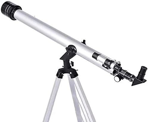 تلسکوپ LSLYTQ برای مبتدیان و بزرگسالان، کامل، چشمی راست کننده 15X، لنز 3X، دیافراگم 60 میلی‌متر، فاصله کانونی 900 میلی‌متر، تلسکوپ شکستنی