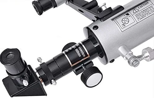 تلسکوپ LSLYTQ برای مبتدیان و بزرگسالان، کامل، چشمی راست کننده 15X، لنز 3X، دیافراگم 60 میلی‌متر، فاصله کانونی 900 میلی‌متر، تلسکوپ شکستنی