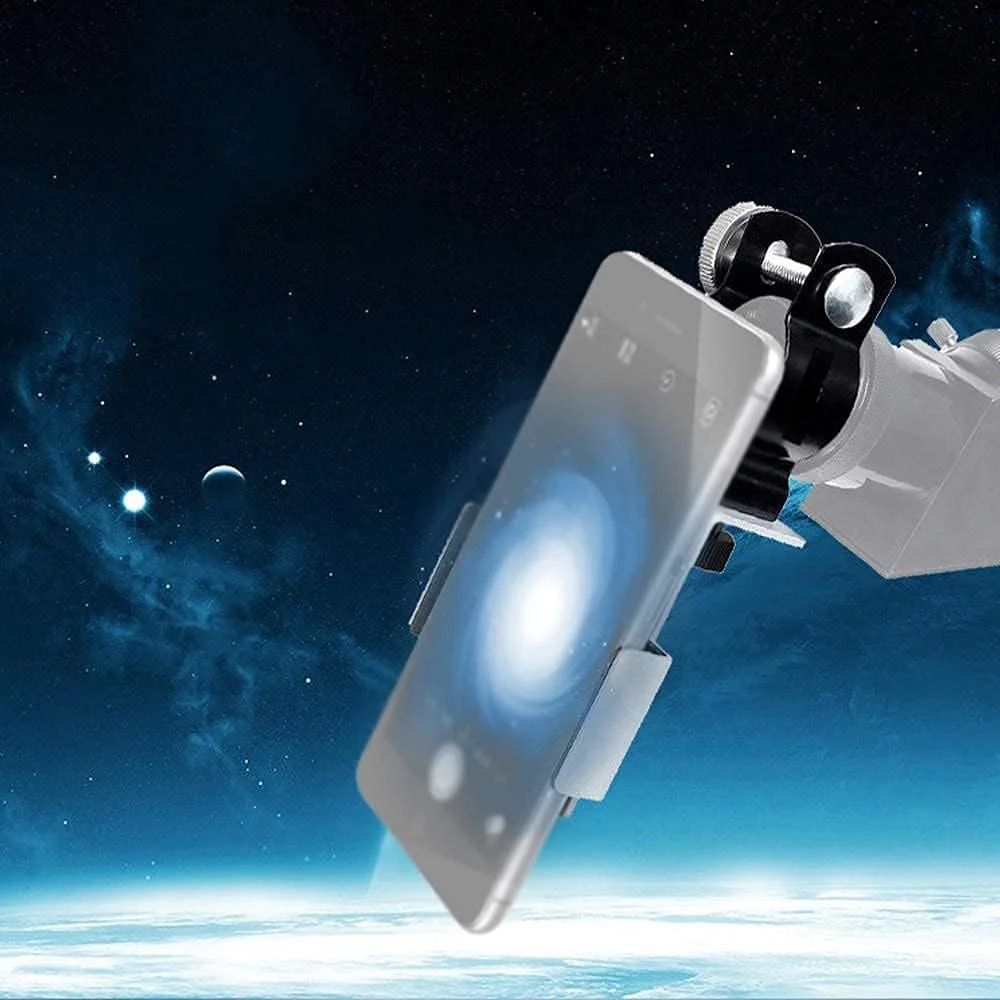 تلسکوپ LSLYTQ تلسکوپ برای بزرگسالان تلسکوپ مبتدی برای نجوم با سه پایه و پایه تلفن تلسکوپ شکست نجومی