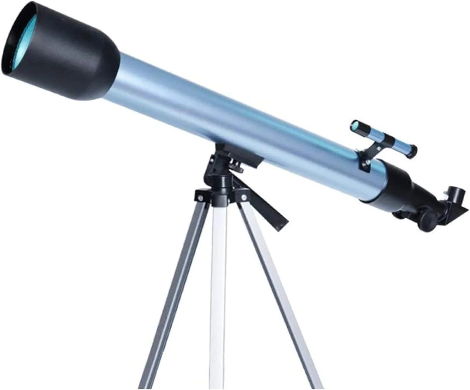 تلسکوپ برای کودکان، بزرگسالان و مبتدیان، لوازم جانبی تلسکوپ با چشمی و سه پایه، تلسکوپ 60 میلی‌متری برای نجوم، هدیه عالی نجومی برای کودکان برای کاوش در ماه و سیارات، برای استفاده در داخل/خارج از منزل