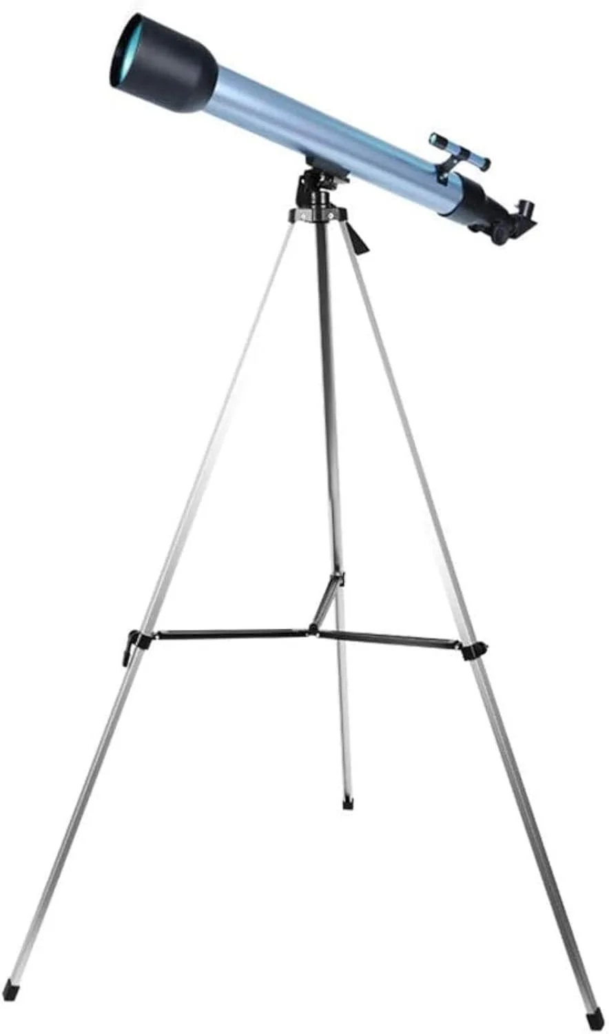 تلسکوپ برای کودکان، بزرگسالان و مبتدیان، لوازم جانبی تلسکوپ با چشمی و سه پایه، تلسکوپ 60 میلی‌متری برای نجوم، هدیه عالی نجومی برای کودکان برای کاوش در ماه و سیارات، برای استفاده در داخل/خارج از منزل