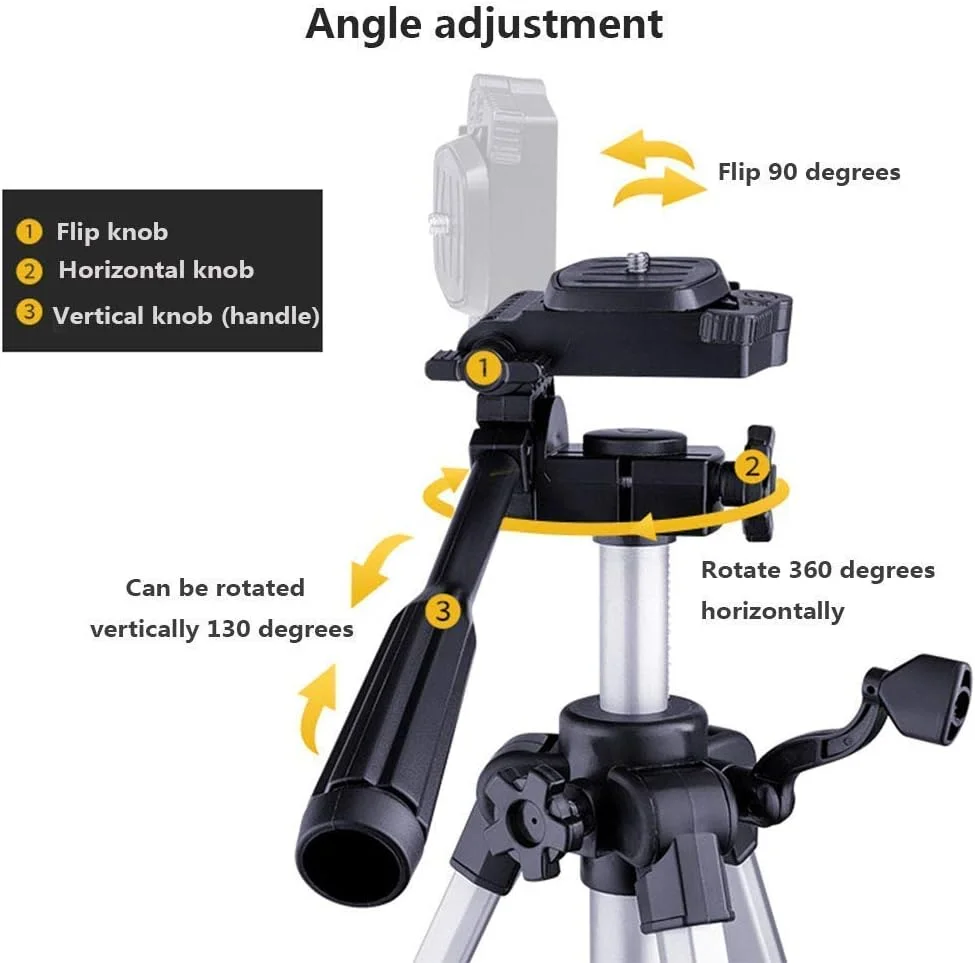 تلسکوپ HD قابل حمل LSLYTQ برای بزرگسالان و مبتدیان، تلسکوپ شکستنی 400/70 میلی‌متری با سه‌پایه قابل تنظیم و آداپتور تلفن هوشمند، AZ