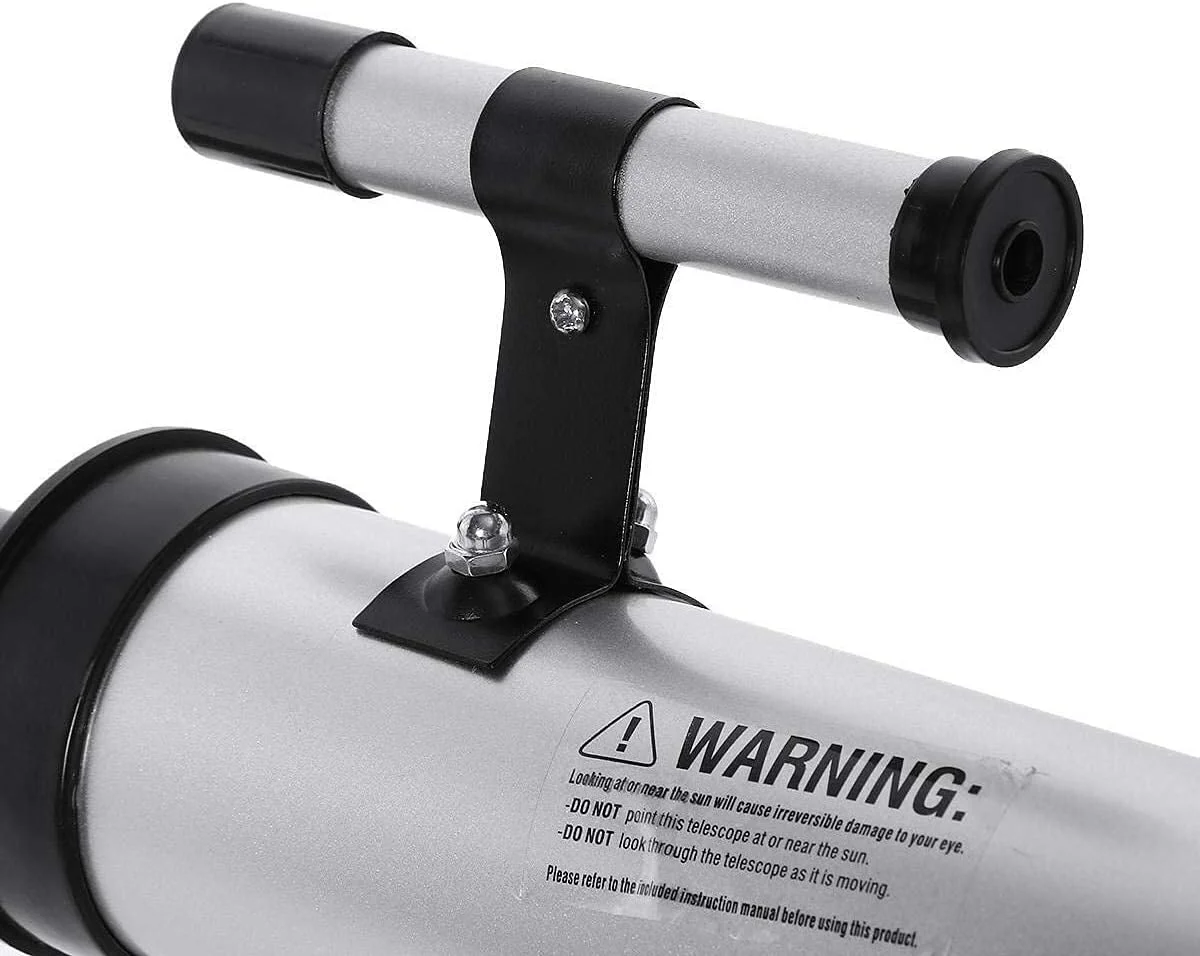 تلسکوپ LSLYTQ برای کودکان و مبتدیان، دهانه شفاف 60 میلی‌متری، فاصله کانونی 900 میلی‌متری، تلسکوپ کودکان برای کاوش در ماه، دهانه‌ها، تلسکوپ قابل حمل قمری برای مبتدیان