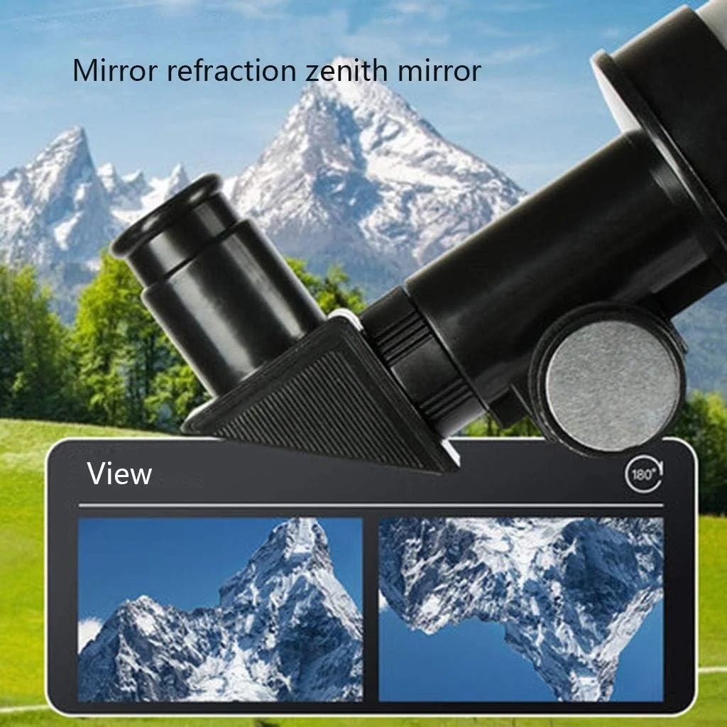 تلسکوپ شکستنی LSLYTQ مناسب افراد مبتدی، با پوشش چند لایه کامل عناصر اپتیکی و قابل حمل