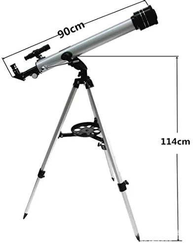 تلسکوپ LSLYTQ برای بزرگسالان و مبتدیان نجوم، تلسکوپ شکستنی قابل حمل مسافرتی با سه پایه، فاصله کانونی 700 میلی متر