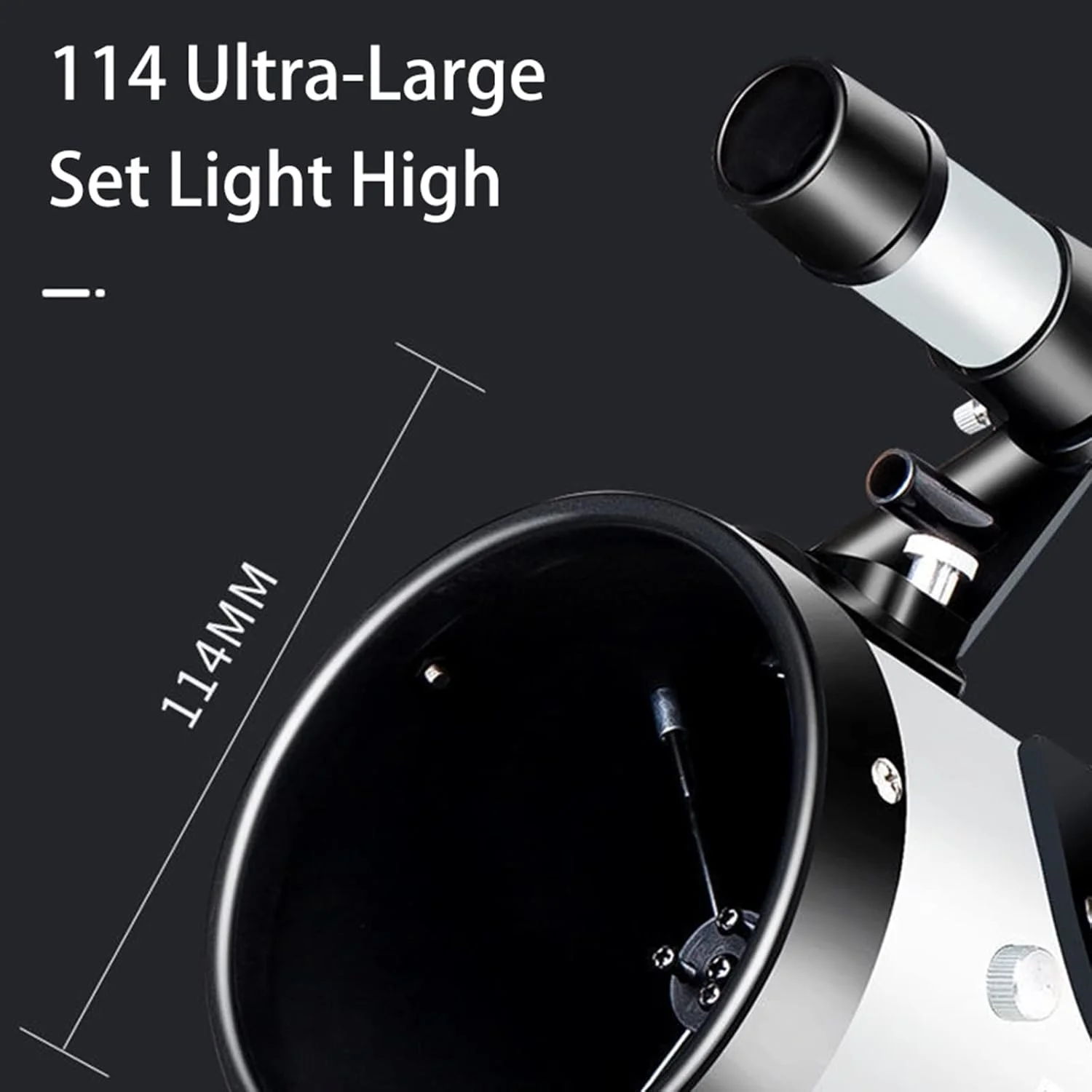 تلسکوپ نجومی حرفه ای با سه پایه و یابنده، تلسکوپ برای مشاهده ماه و سیاره، مناسب بزرگسالان، کودکان و مبتدیان نجوم تلسکوپ نجومی حرفه ای با سه پایه و یابنده، تلسکوپ برای مشاهده ماه و سیاره، مناسب بزرگسالان، کودکان و مبتدیان نجوم