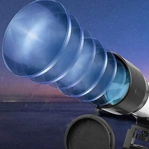 تلسکوپ LSLYTQ، تلسکوپ شکستنی نجومی با دیافراگم برای بزرگسالان و مبتدیان، تلسکوپ انکساری قابل حمل با سه پایه، اپتیک چند لایه تلسکوپ LSLYTQ، تلسکوپ شکستنی نجومی با دیافراگم برای بزرگسالان و مبتدیان، تلسکوپ انکساری قابل حمل با سه پایه، اپتیک چند لایه