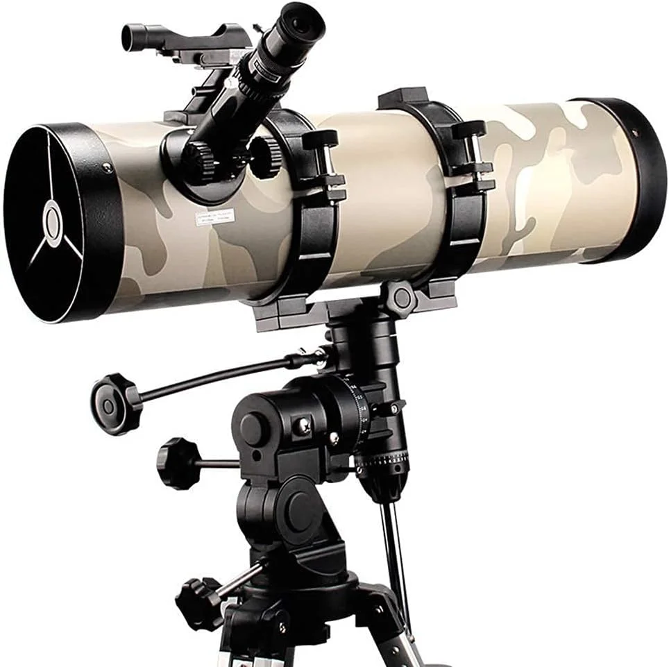 تلسکوپ نجومی با کیفیت بالا، حرفه ای برای رصد ستارگان، تلسکوپ دو منظوره آسمان و زمین، چند منظوره مناسب فضای باز