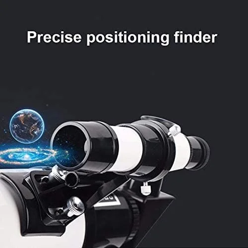 تلسکوپ LSLYTQ، تلسکوپ شکستنی نجومی برای مبتدیان، تلسکوپ مسافرتی با کیف حمل، شامل سه پایه آلیاژ آلومینیوم قابل تنظیم