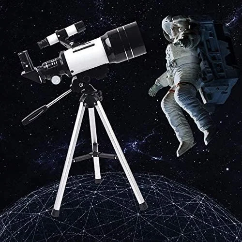 تلسکوپ LSLYTQ، تلسکوپ شکستنی نجومی برای مبتدیان، تلسکوپ مسافرتی با کیف حمل، شامل سه پایه آلیاژ آلومینیوم قابل تنظیم
