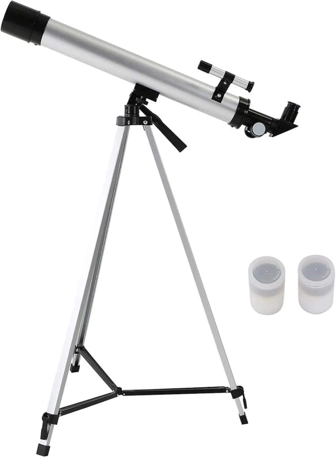 تلسکوپ نجومی، تلسکوپ با زوم 100X، تلسکوپ نجومی فضایی انکساری 600x50 میلی‌متری، تک‌چشمی مسافرتی بیرونی با سه‌پایه