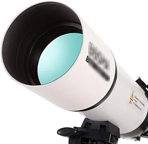 تلسکوپ نجومی شکستنی با دهانه 80 میلی‌متری، تلسکوپ مسافرتی با کیف حمل، سه پایه با ارتفاع قابل تنظیم، جمع و جور و قابل حمل، برای کودکان و مبتدیان