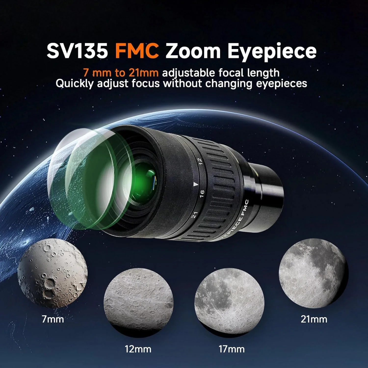 کیت رصد تلسکوپ 80 میلیمتری APO مدل SV550 کیت رصد تلسکوپ 80 میلیمتری APO مدل SV550