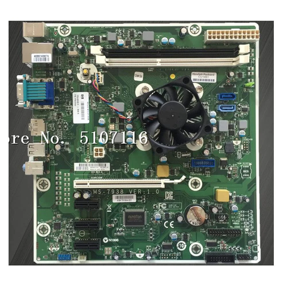 مادربرد کامپیوتر رومیزی برای 405 G2 MS-7938 754092-001 753929-002 مادربرد کامپیوتر رومیزی برای 405 G2 MS-7938 754092-001 753929-002